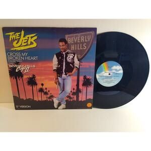 The Jets – Cross My Broken Heart 12" Single 1987 Extended Mix MCA Pop R&B 33